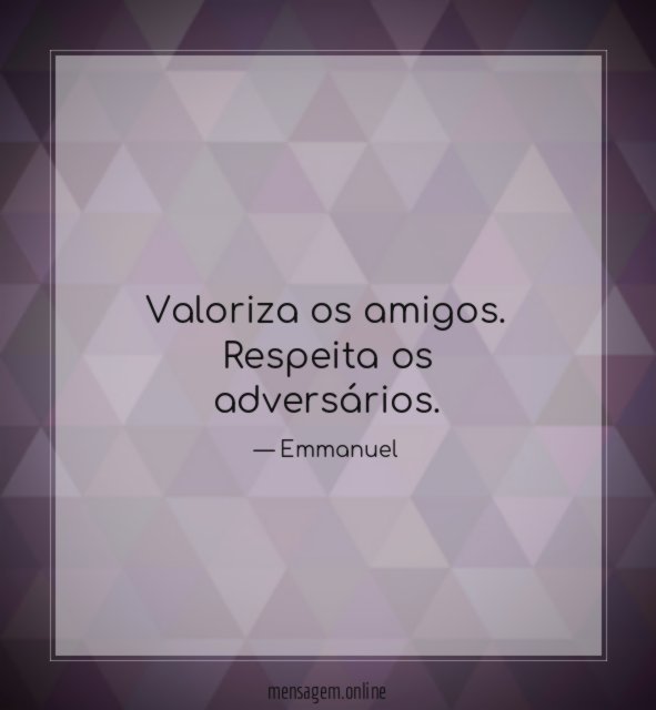 Valoriza os amigos