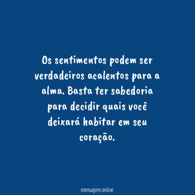 Sentimentos