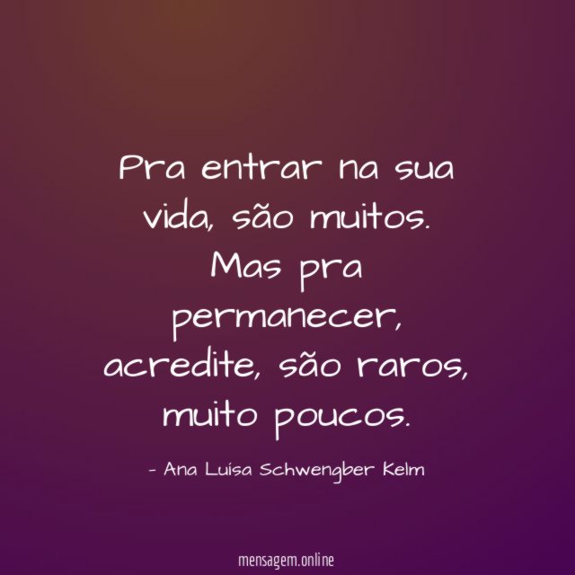 Pra entrar na sua vida