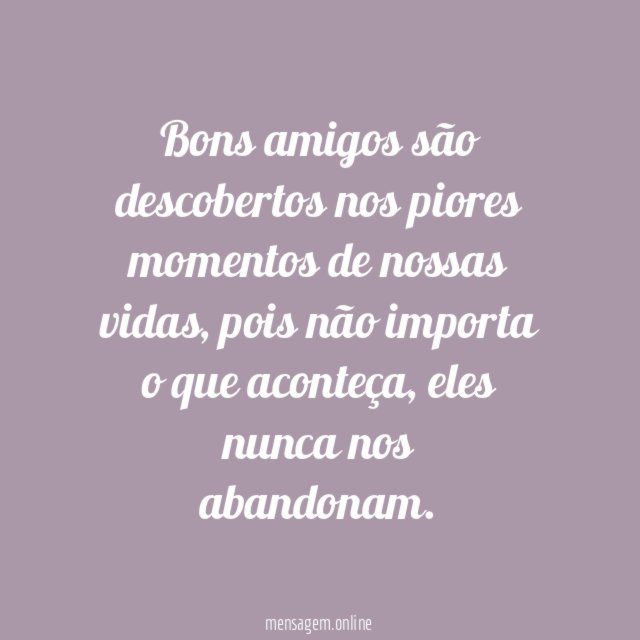 Poucos e bons