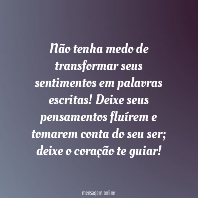 Palavras do coração
