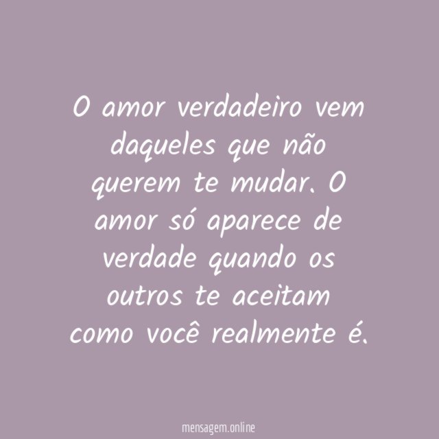 Amor verdadeiro