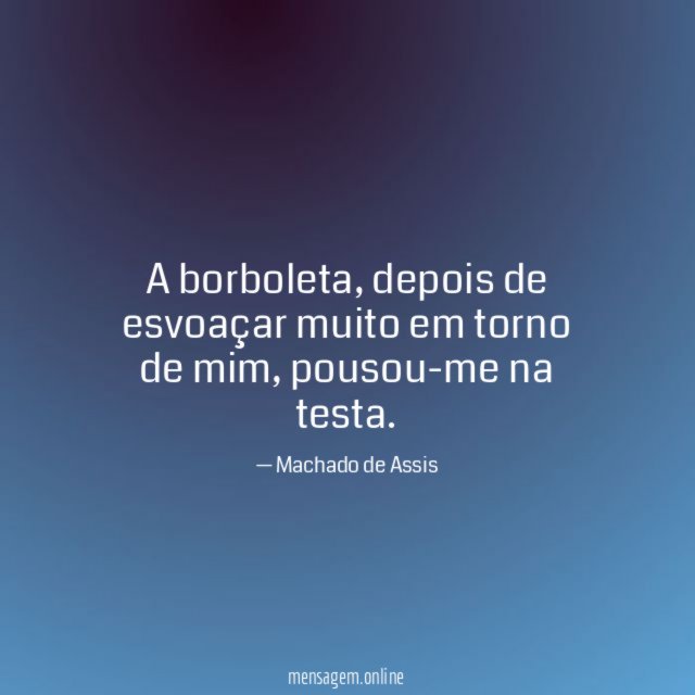 A borboleta