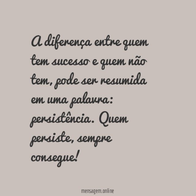 Persistência