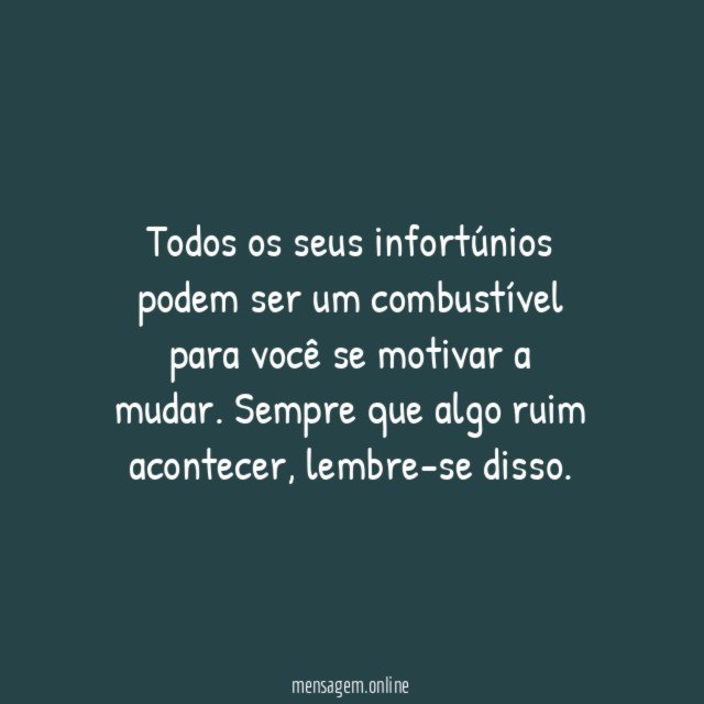 Combustível para mudar