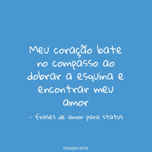 Para um amor de perto