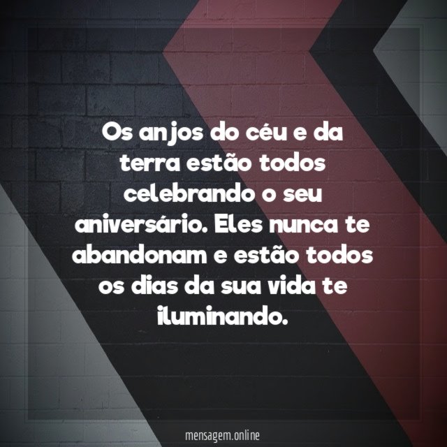 Que os Anjos te iluminem