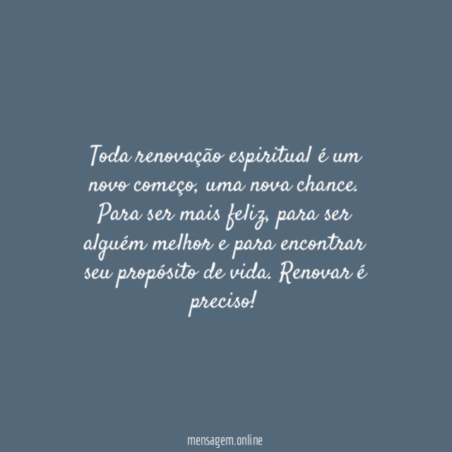 Novo começo