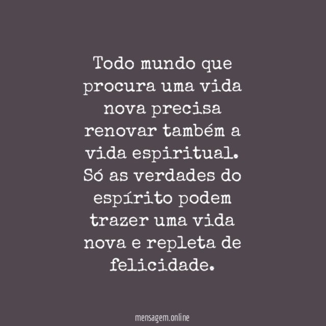 Vida nova