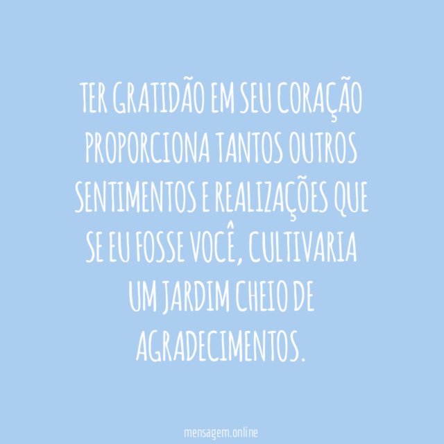 Melhor sentimento
