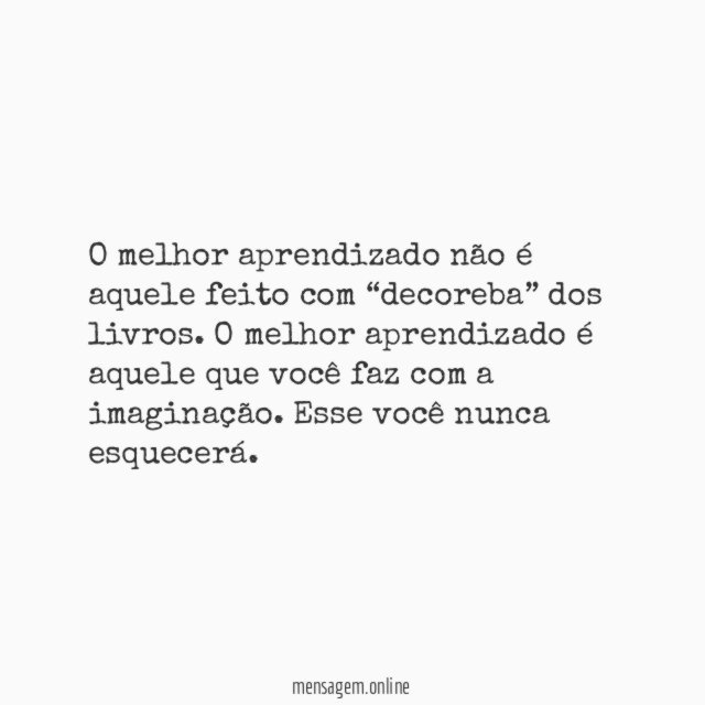 Aprendizado