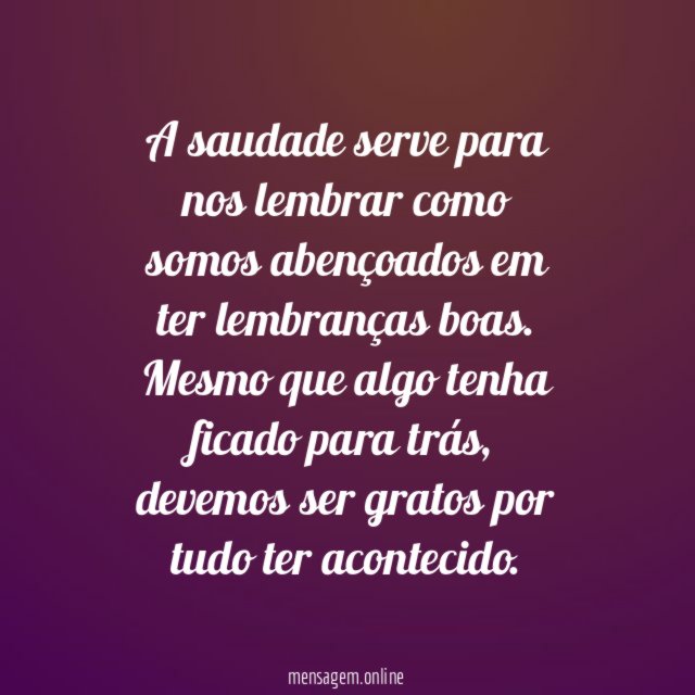 Saudade