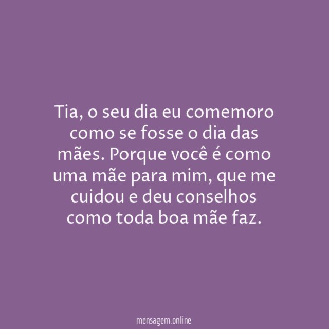 Como uma mãe
