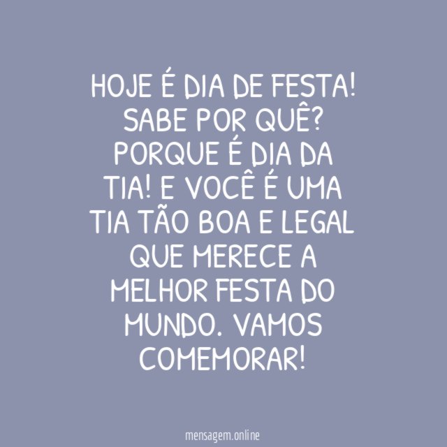 Dia de festa