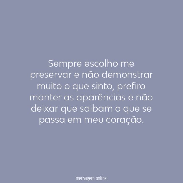 Escolhas