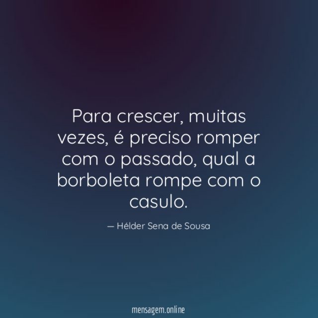 Para crescer