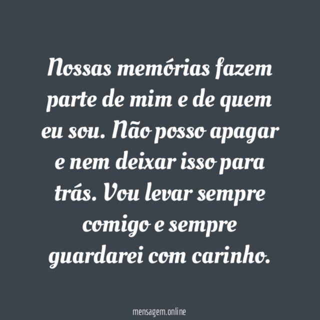 Faz parte de mim