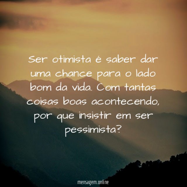 O lado bom da vida