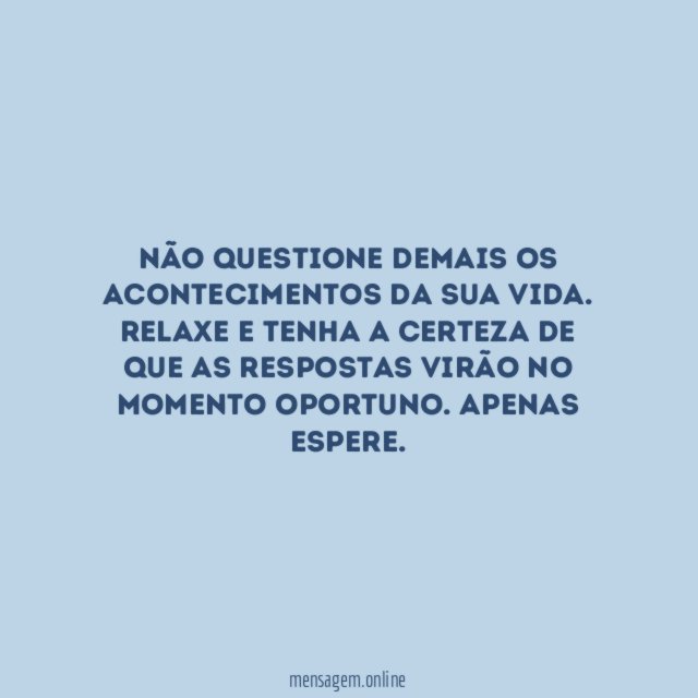 Questionamentos