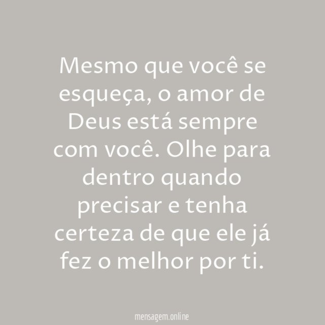 Dentro de você
