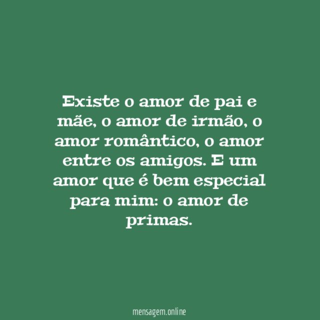 Amor de prima