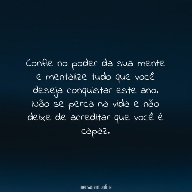 Poder da sua mente