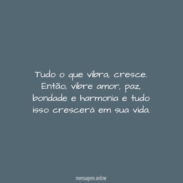 Tudo cresce