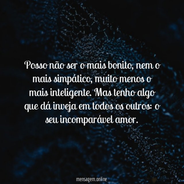 De dar inveja