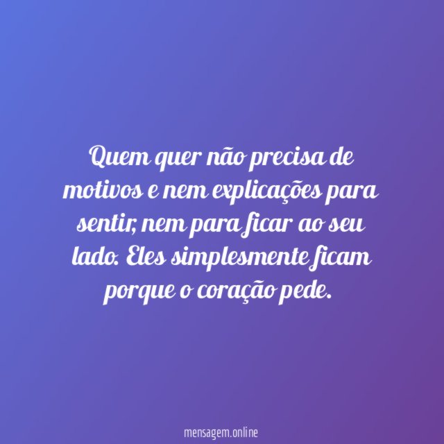 Quem quer…