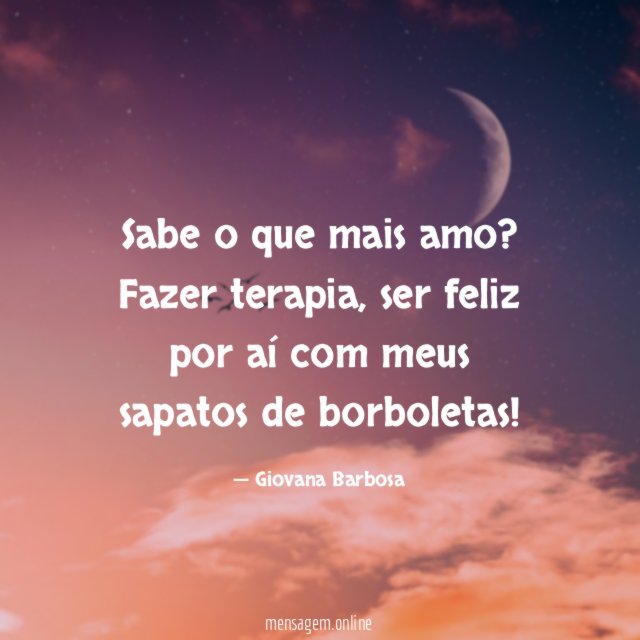 Sabe o que mais amo