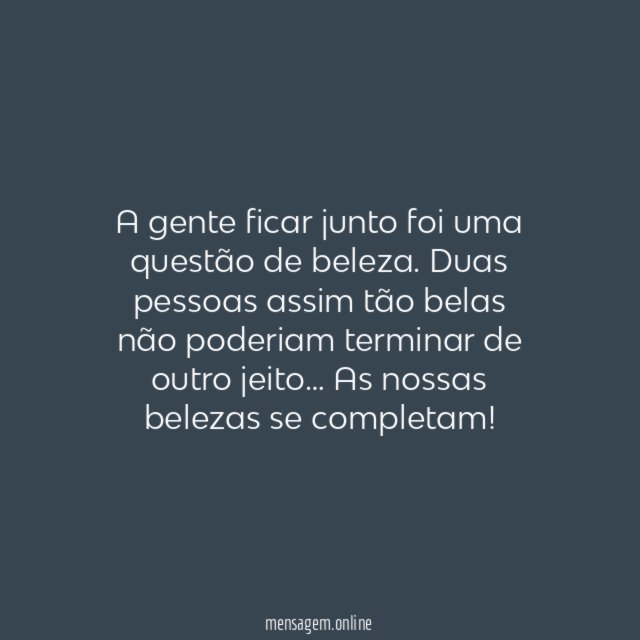 Questão de beleza