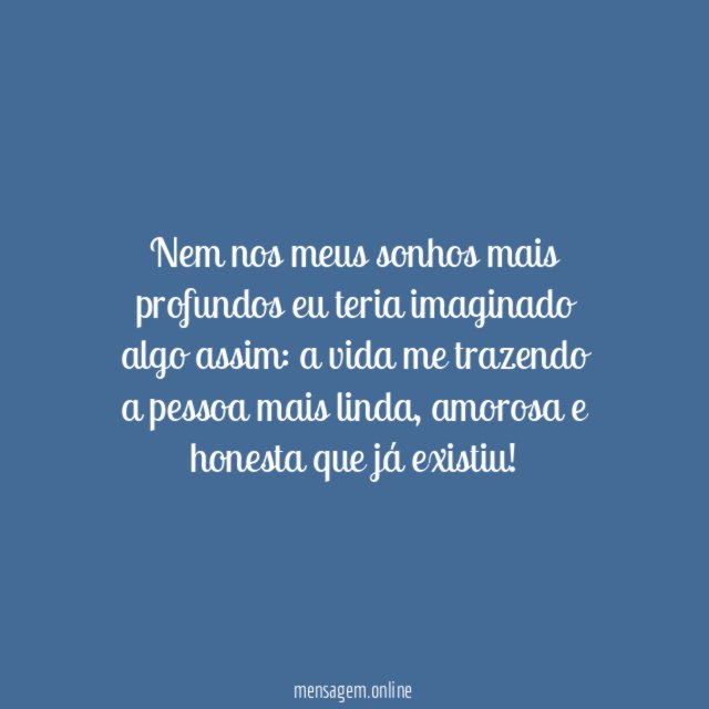 Nem nos sonhos