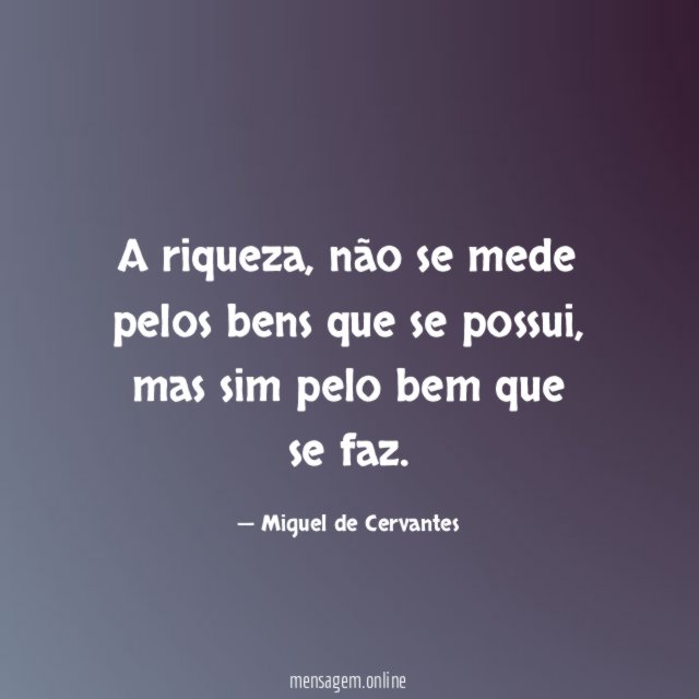 A riqueza