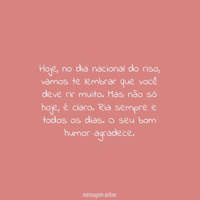 Dia do riso
