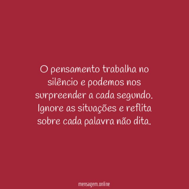 Pensamento