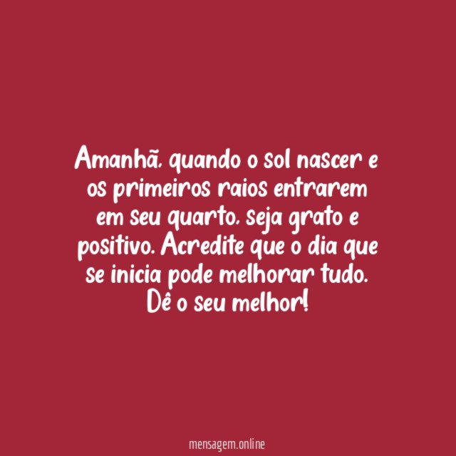 Nascer do sol