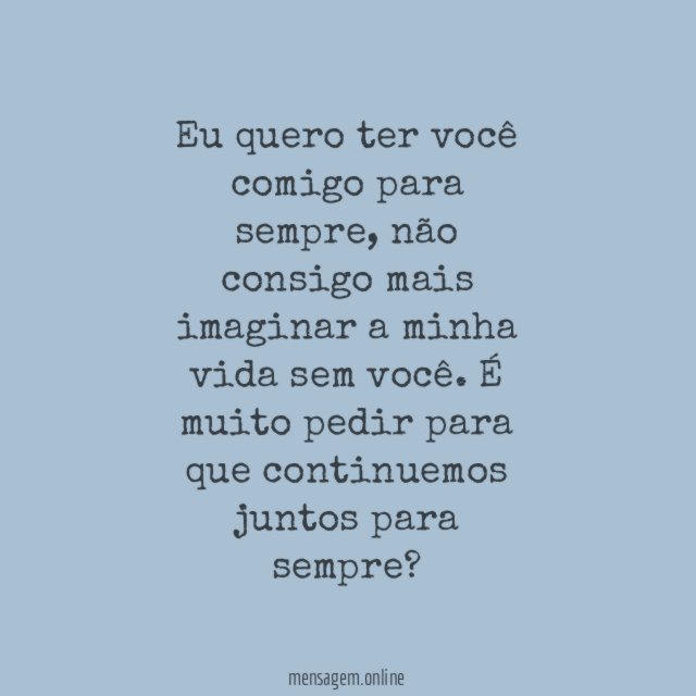 Para sempre