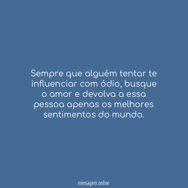 Busque o amor
