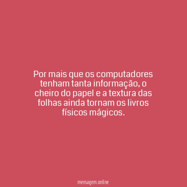Cheiro do papel