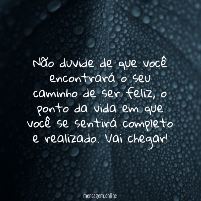 Não duvide