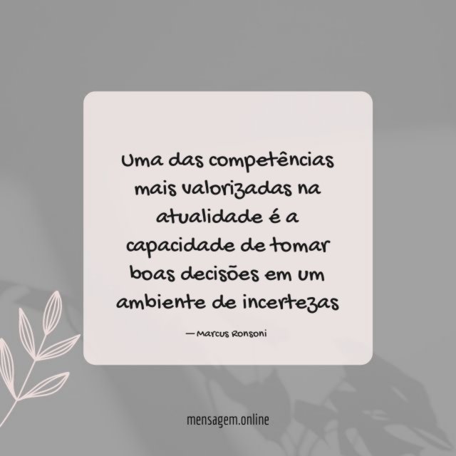 Uma das competências mais valorizadas na atualidade é