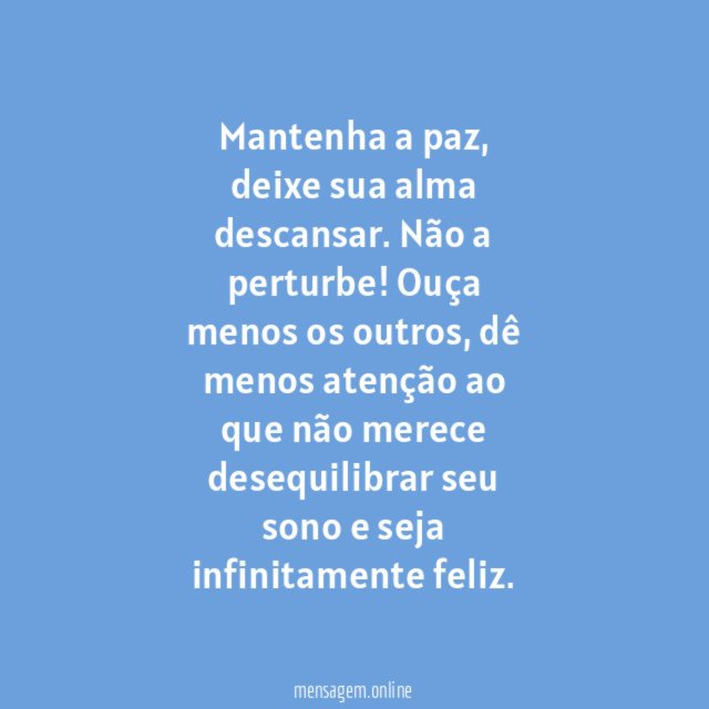 Seja infinitamente feliz!