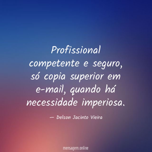 Profissional competente e seguro