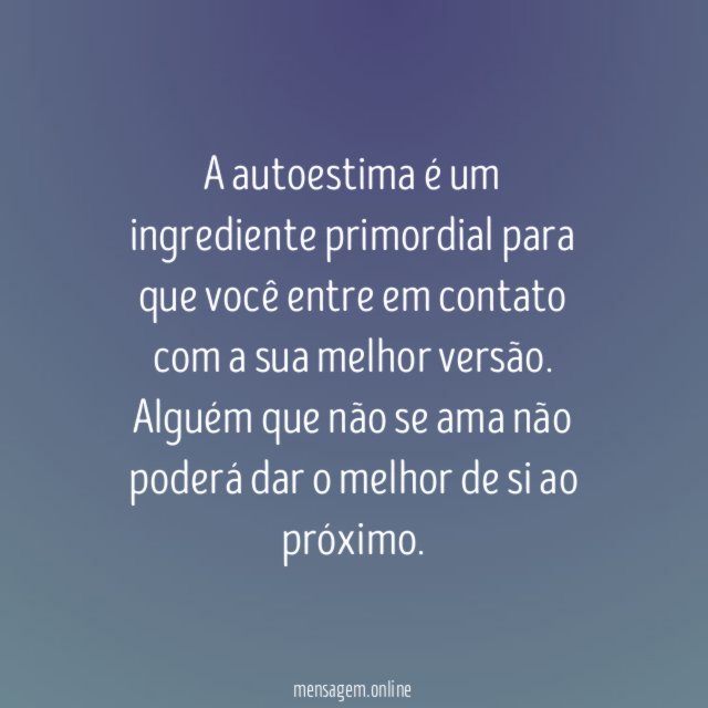 Autoestima