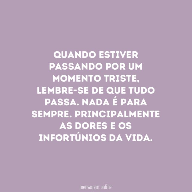 Tudo passa