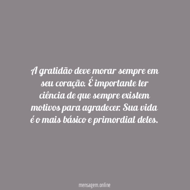 Gratidão