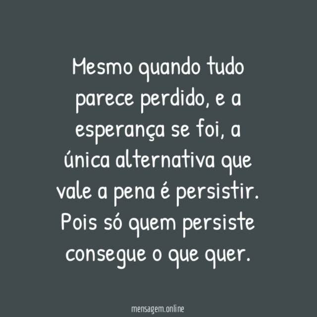 Persistir