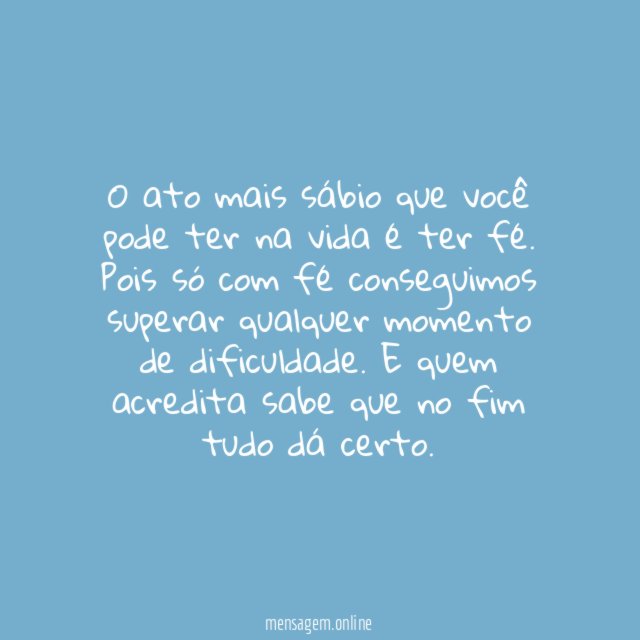 Fé