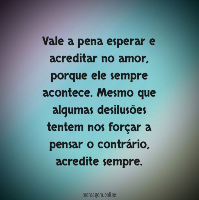 Vale a pena