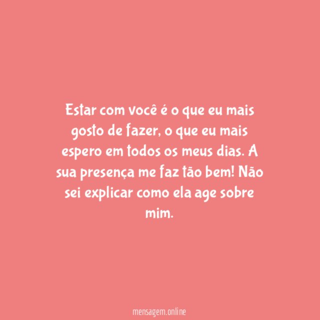 Estar com você